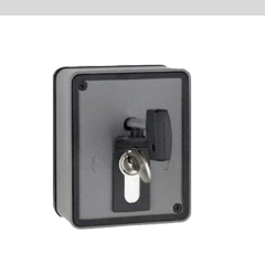 Boîtier de commande à clé